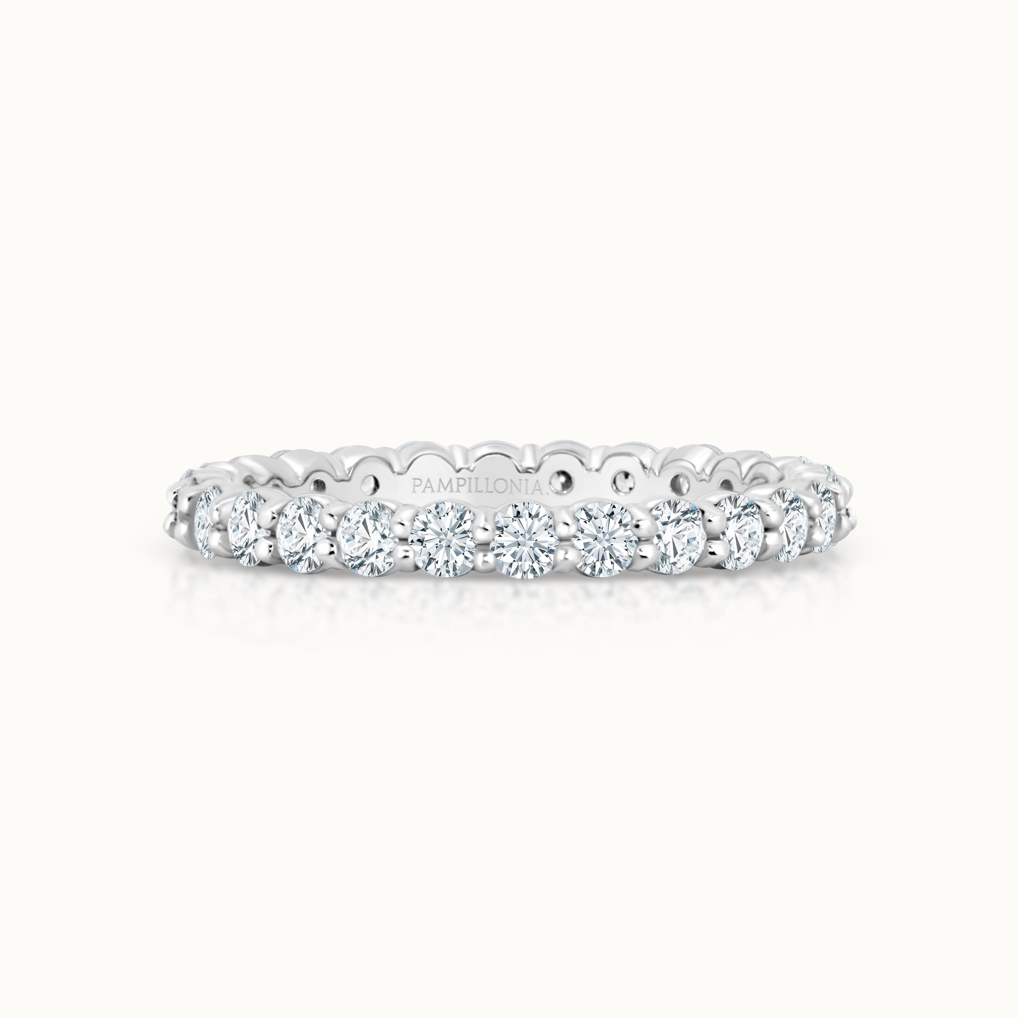 Savannah Round Diamond Eternity Band 2.2 mm