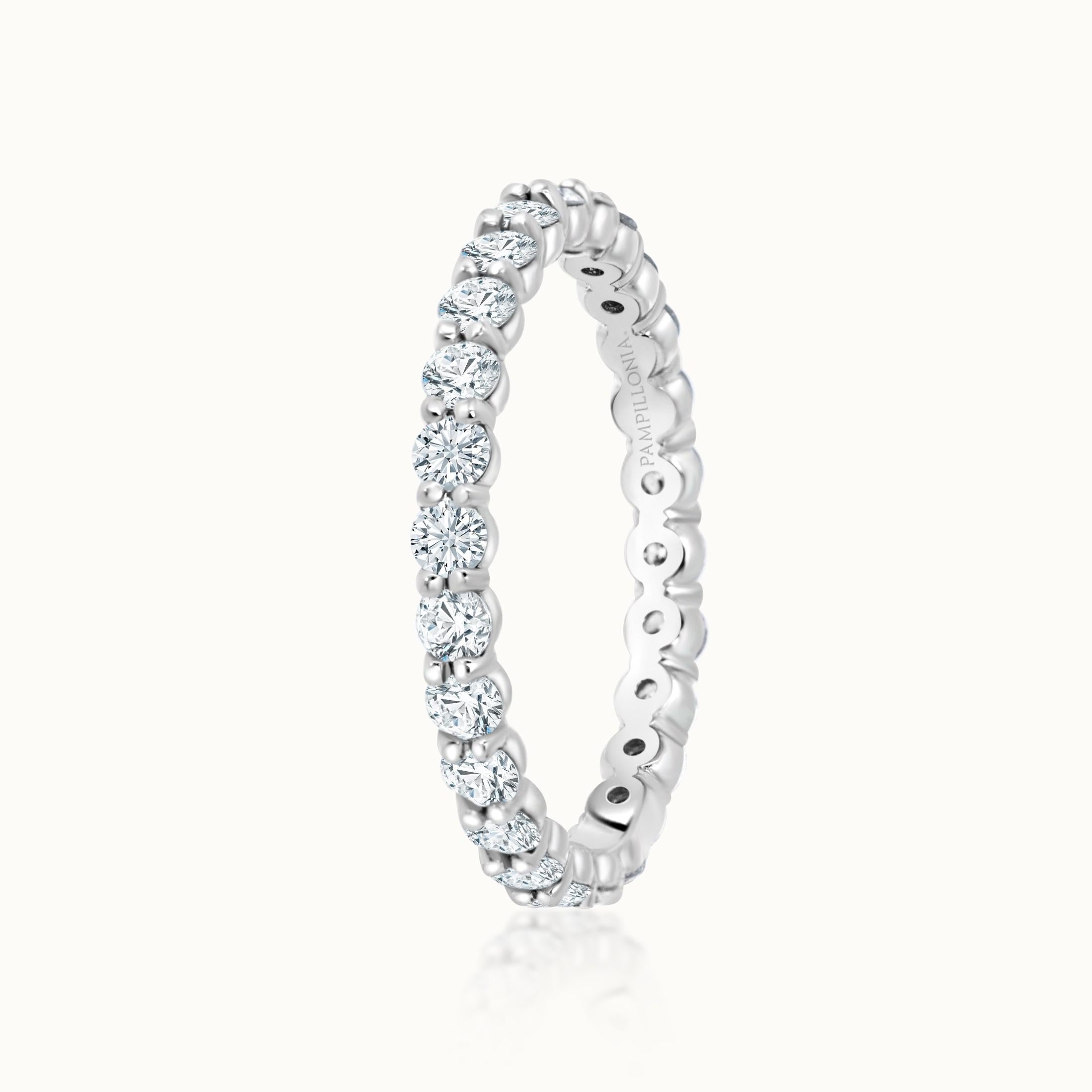 Savannah Round Diamond Eternity Band 2.2 mm
