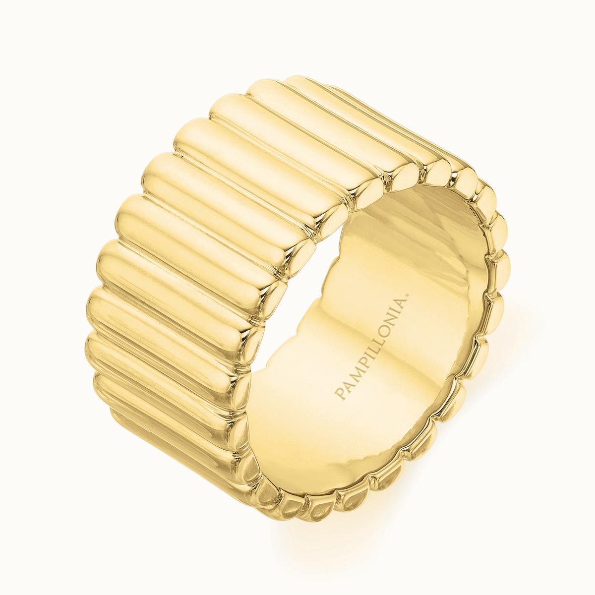 Aubri Fluted Statement Band