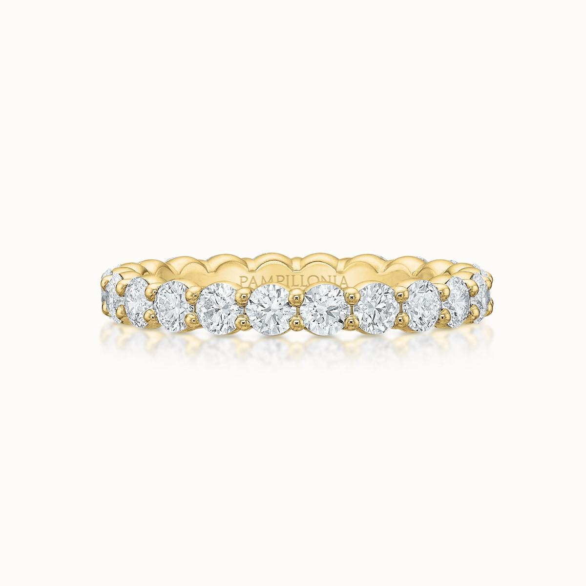 Savannah Round Diamond Eternity Band 2.7 MM