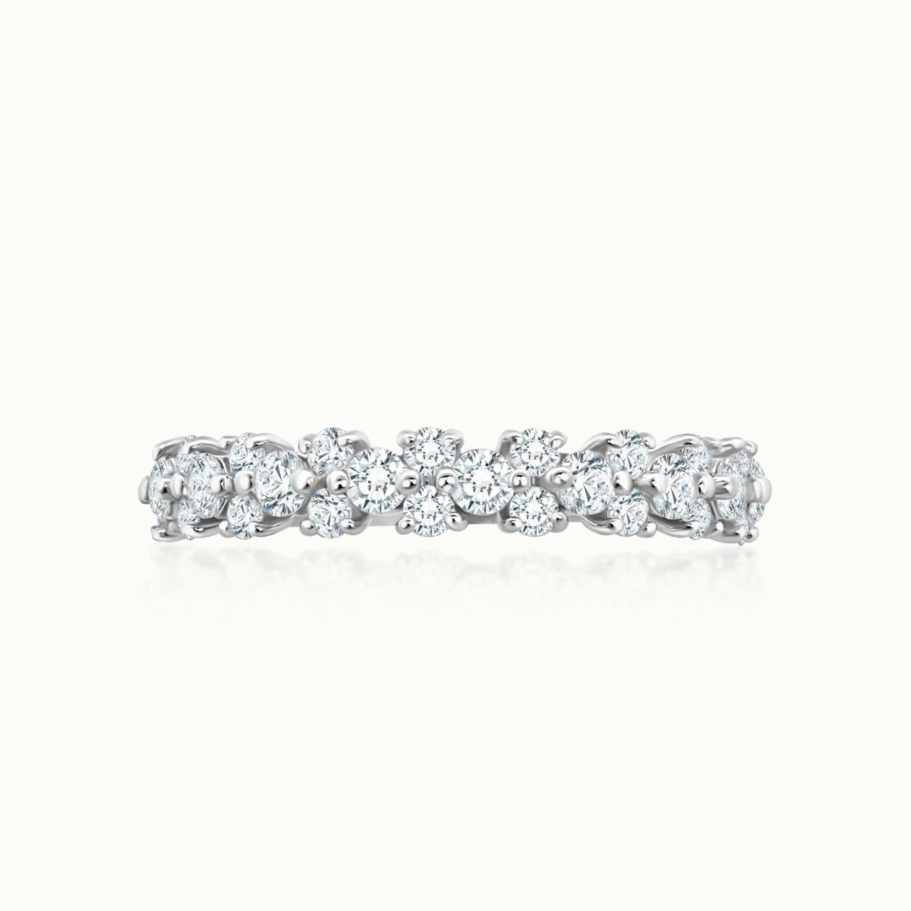 Lauren Half Eternity Band