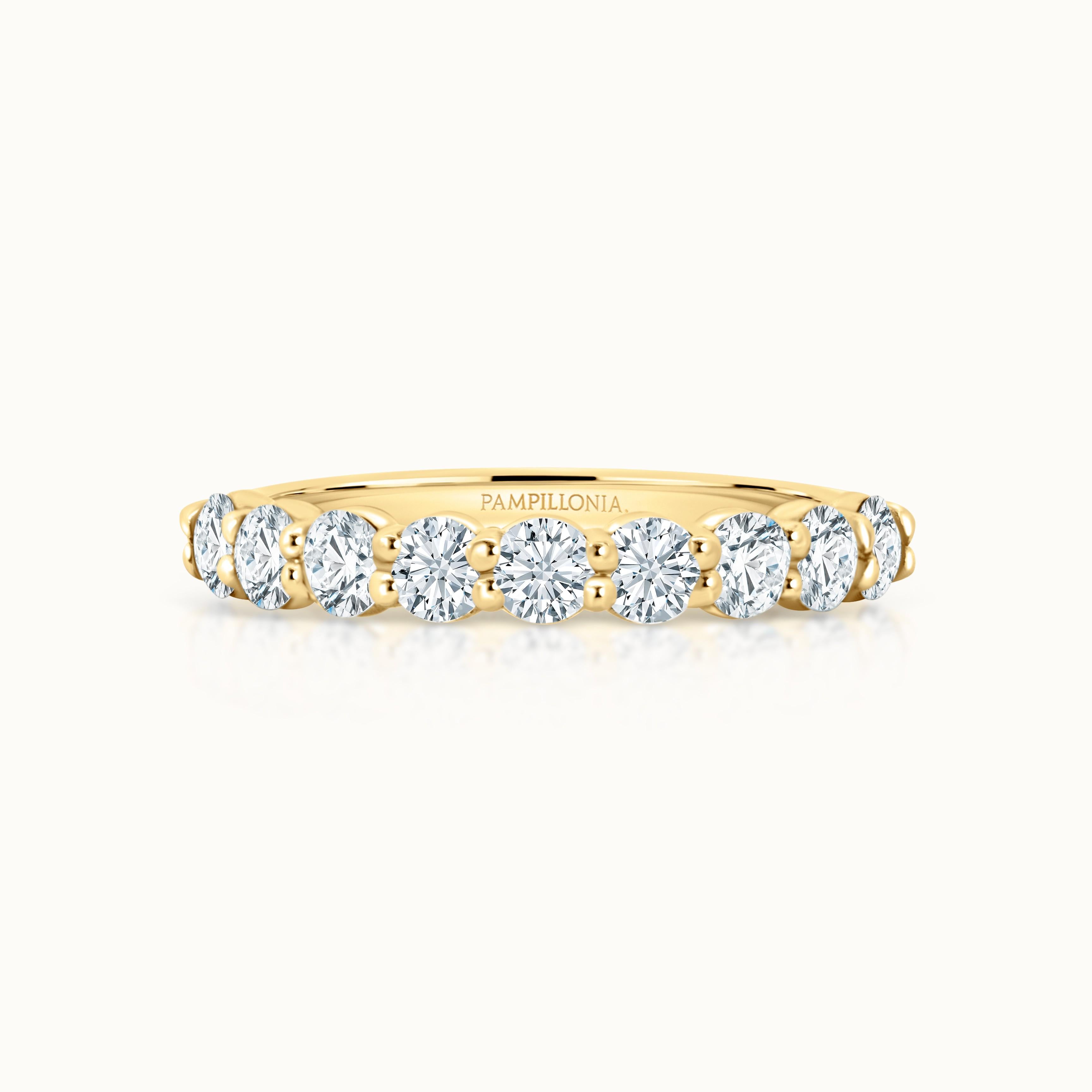 Savannah Round Diamond Band 3mm