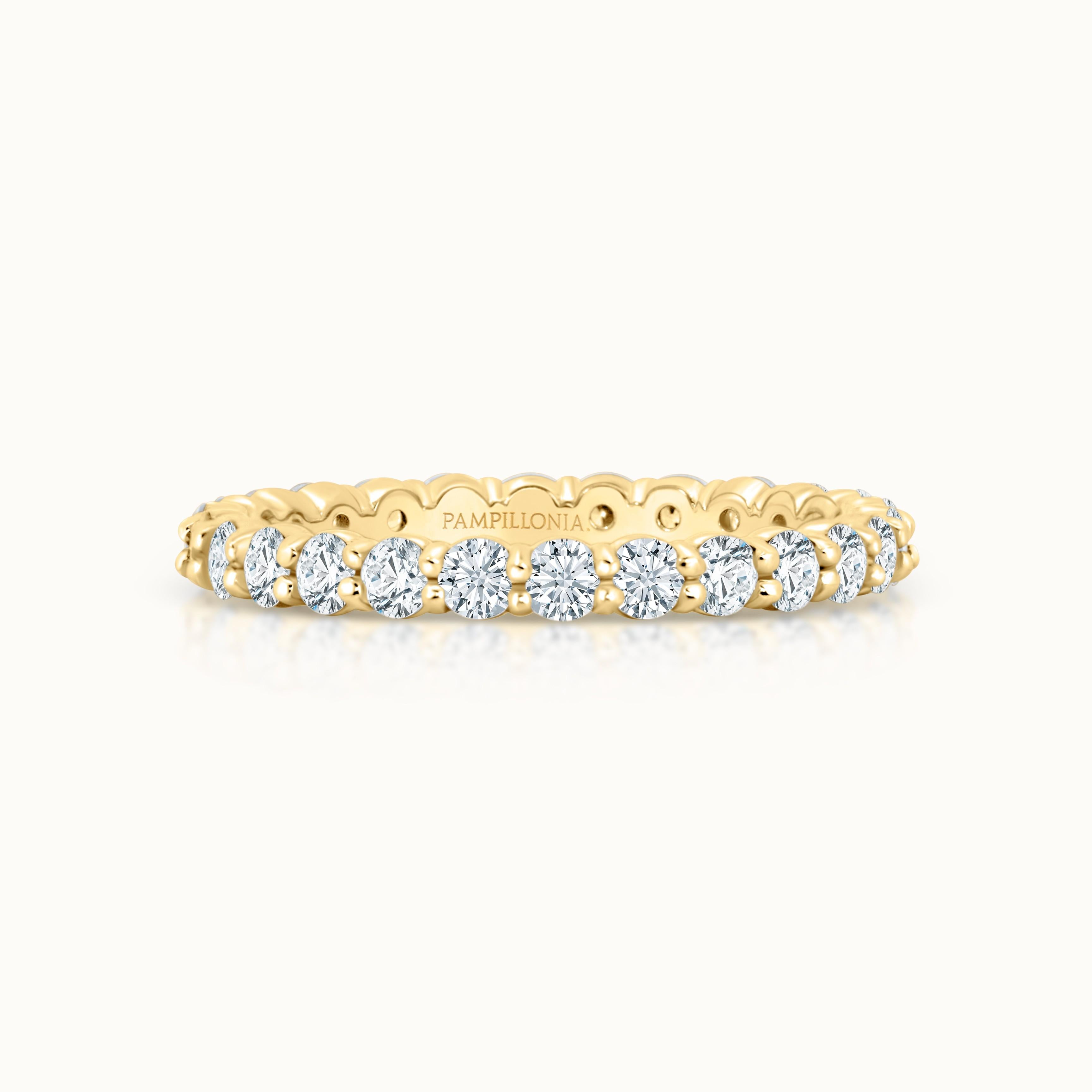 Savannah Round Diamond Eternity Band 2.2 mm
