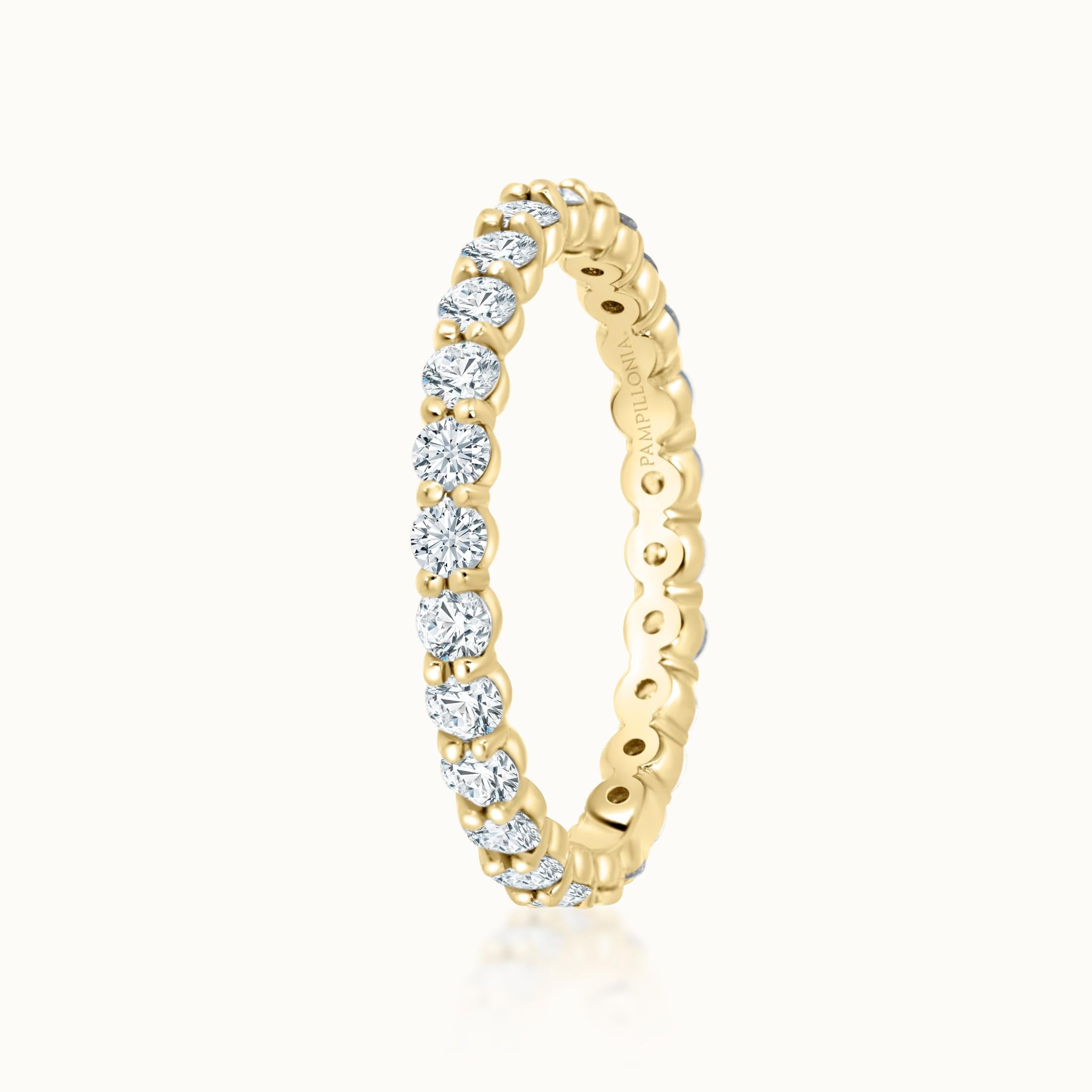 Savannah Round Diamond Eternity Band 2.2 mm