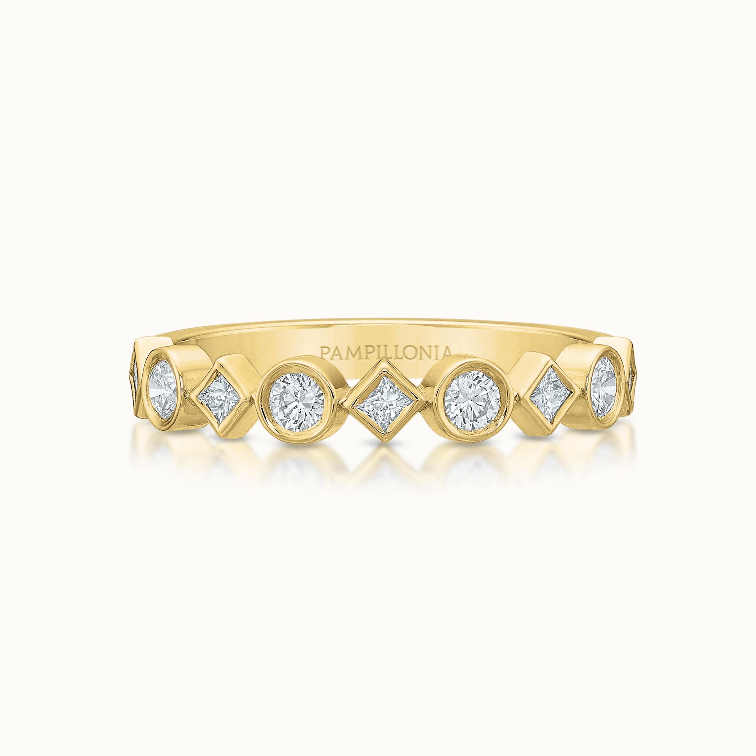 Alternating Diamond Band
