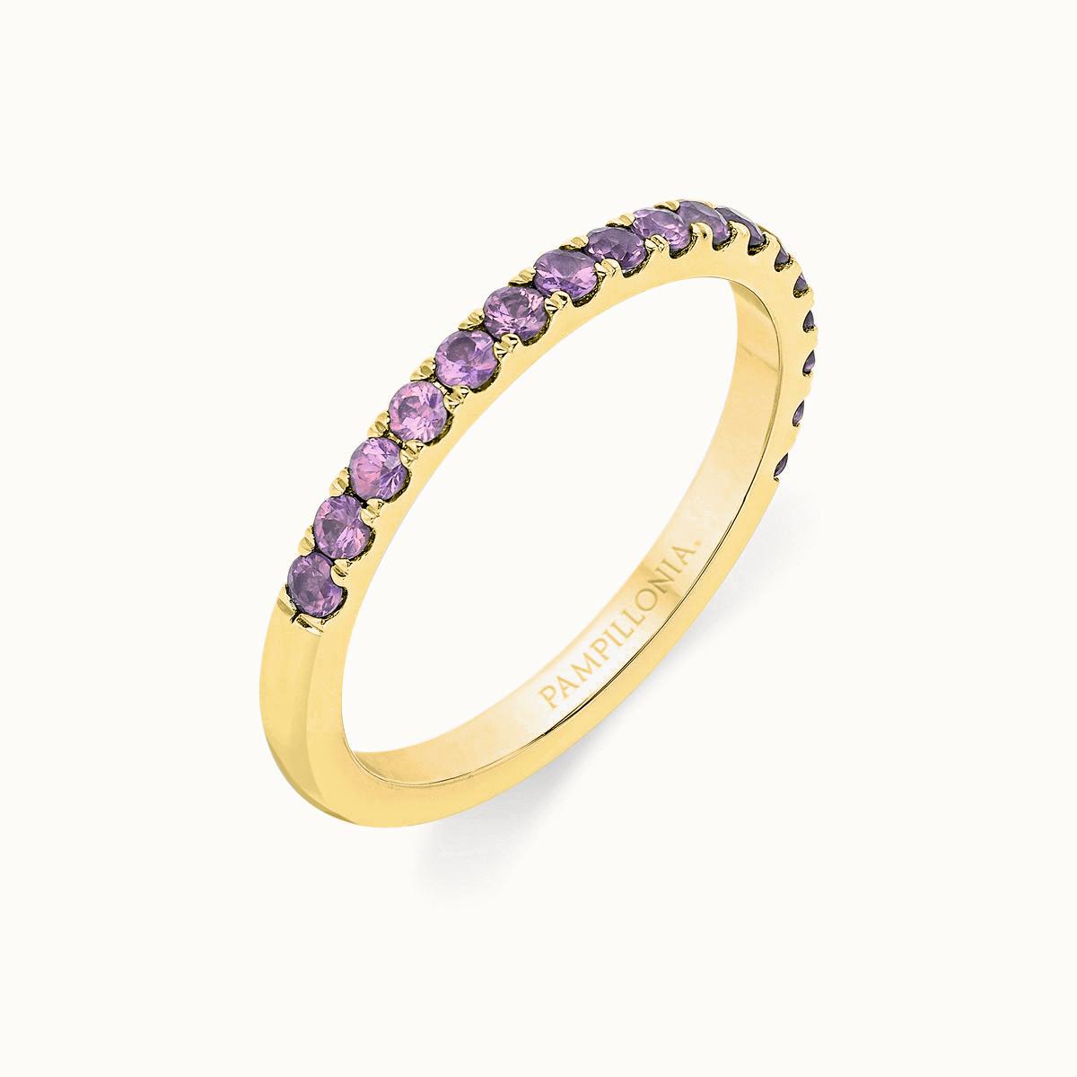Lennon Lavendar Sapphire Band