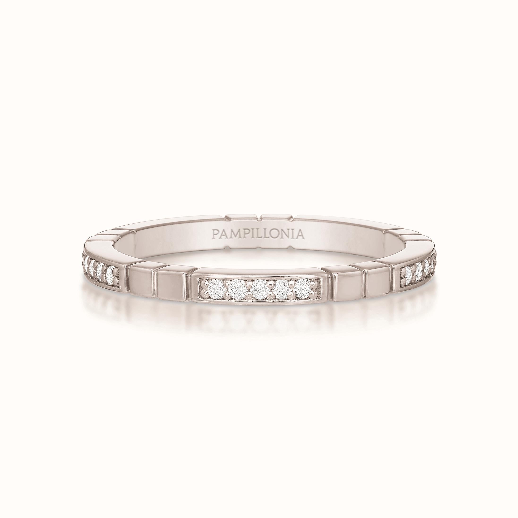 Sloane Modern Bead Set Eternity Band