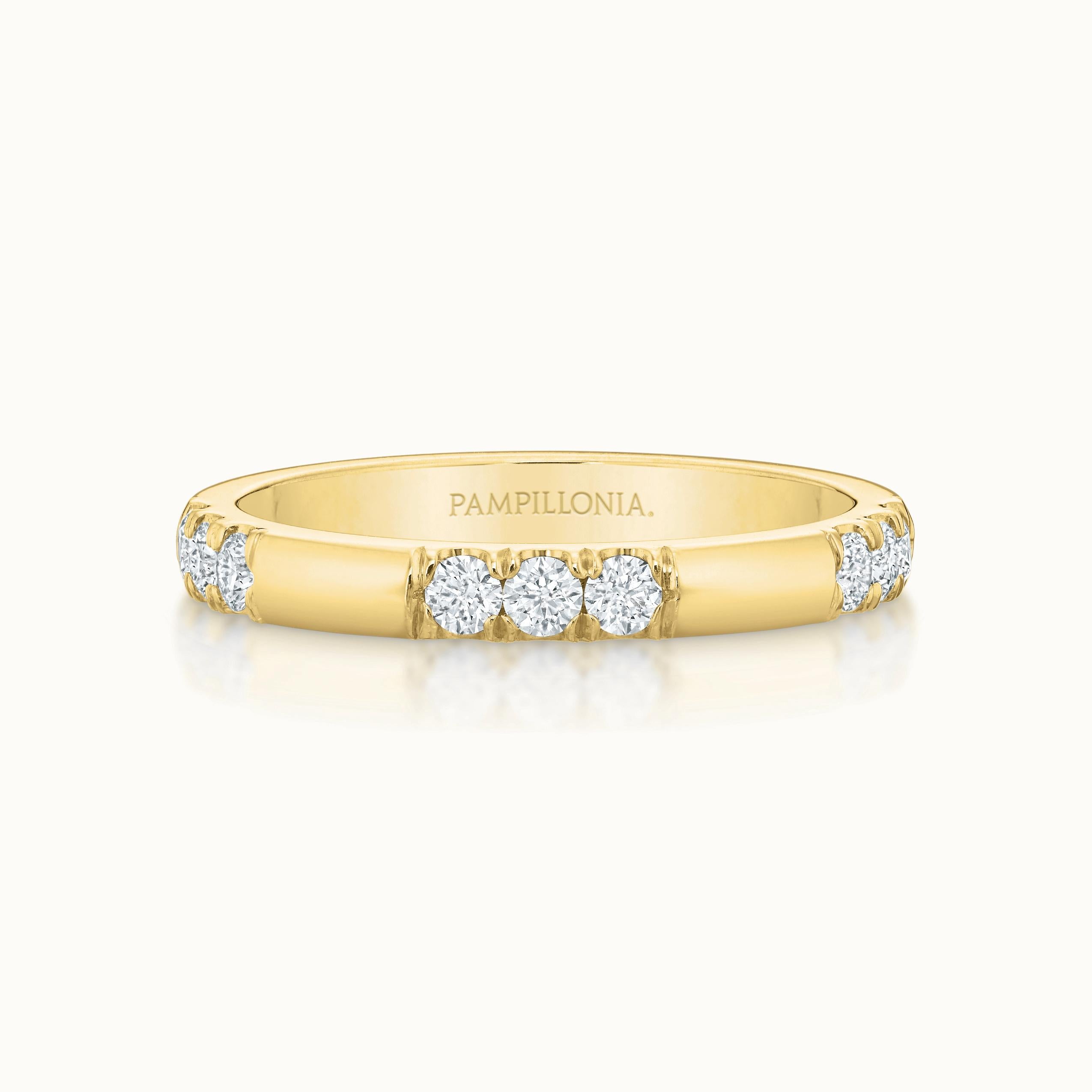 Lennon Trio Diamond Semi Eternity Band