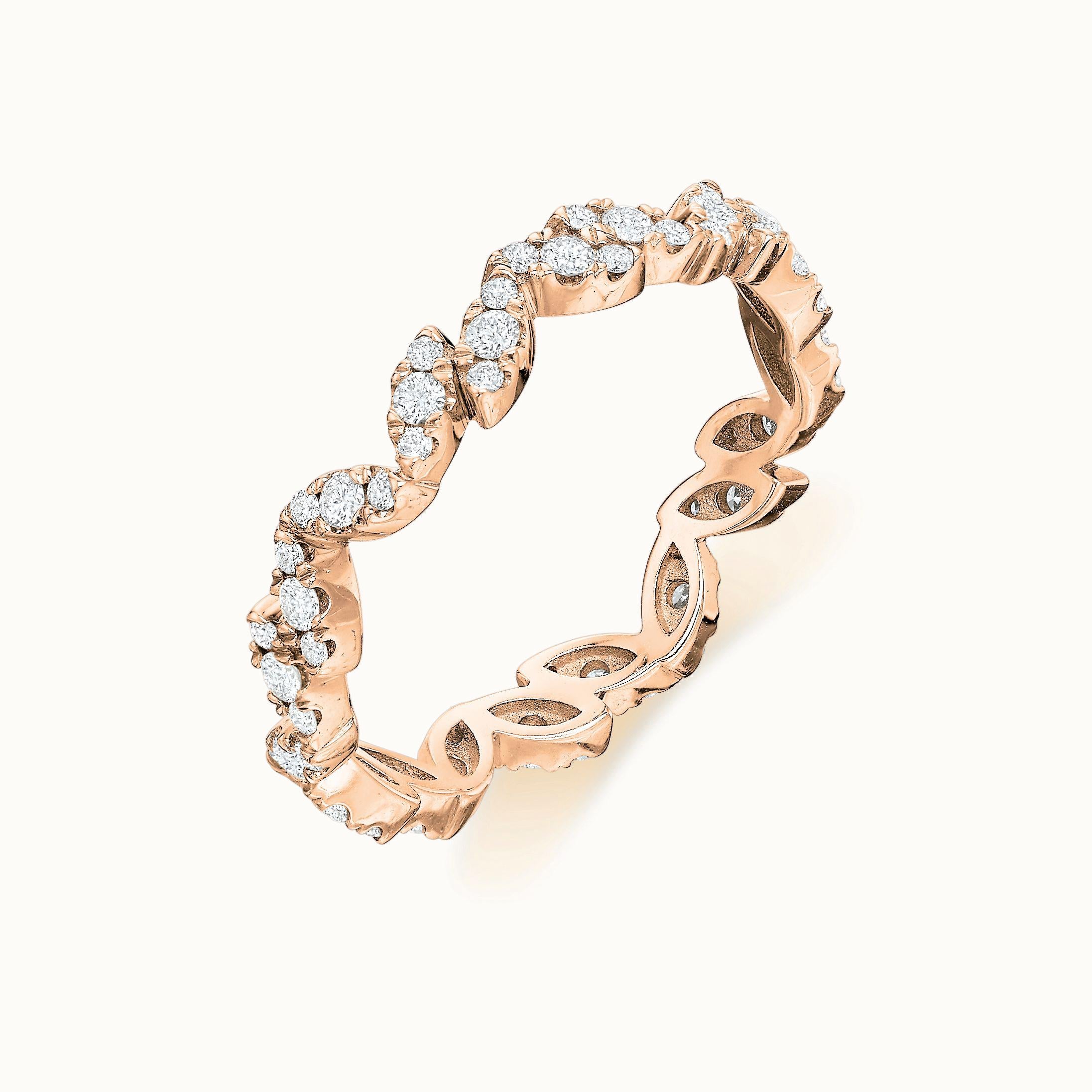 Marquise Motif Eternity Band