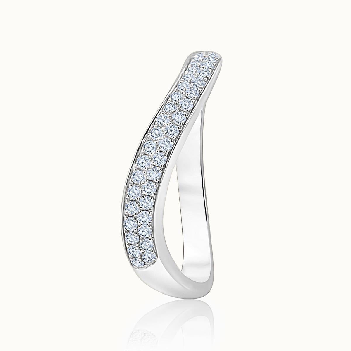Wavy Diamond Band