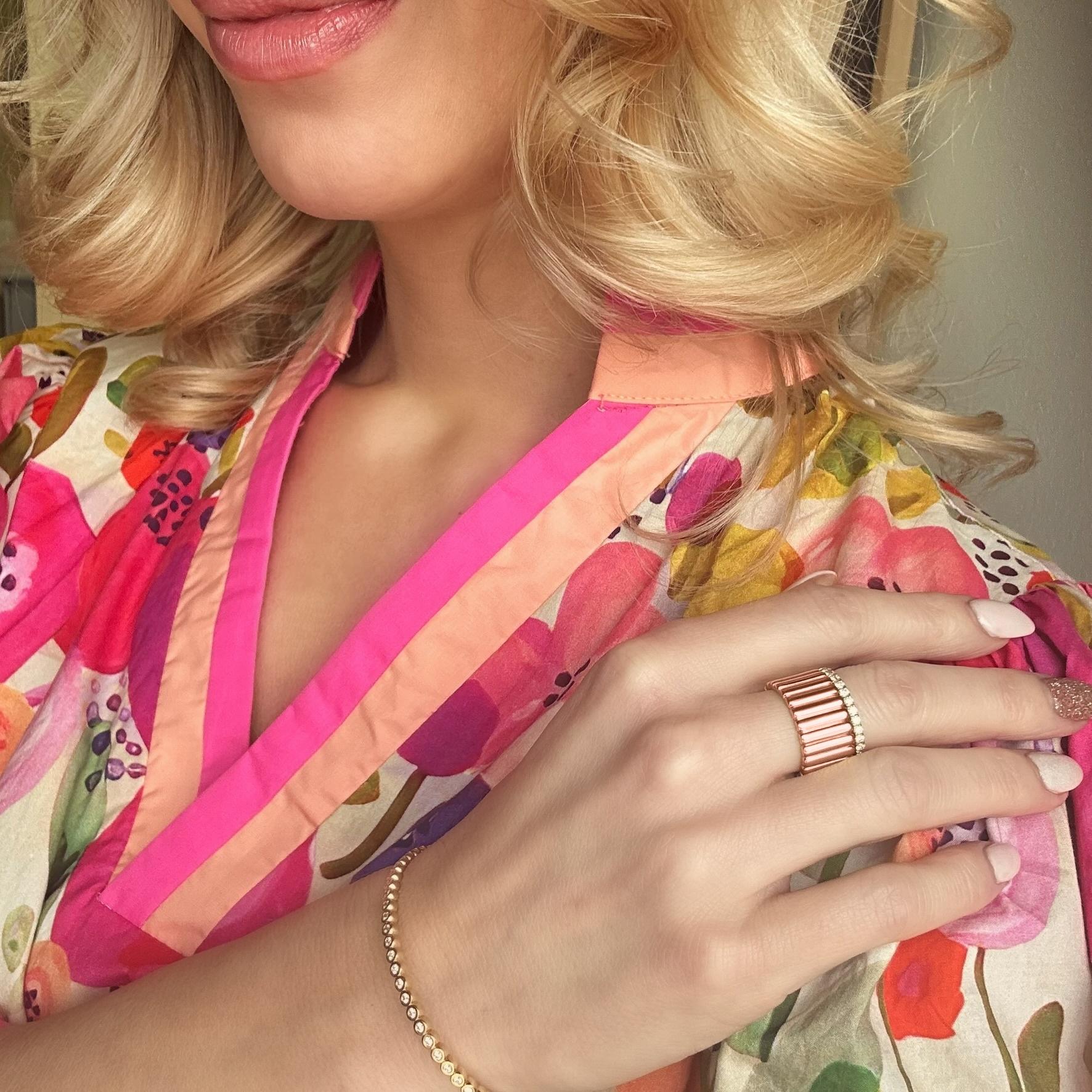 Aubri Fluted Statement Band