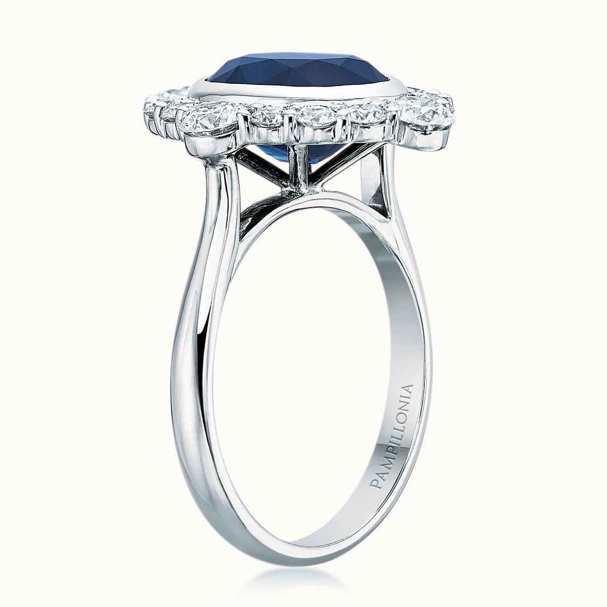 Sophia Sapphire & Diamond Ring