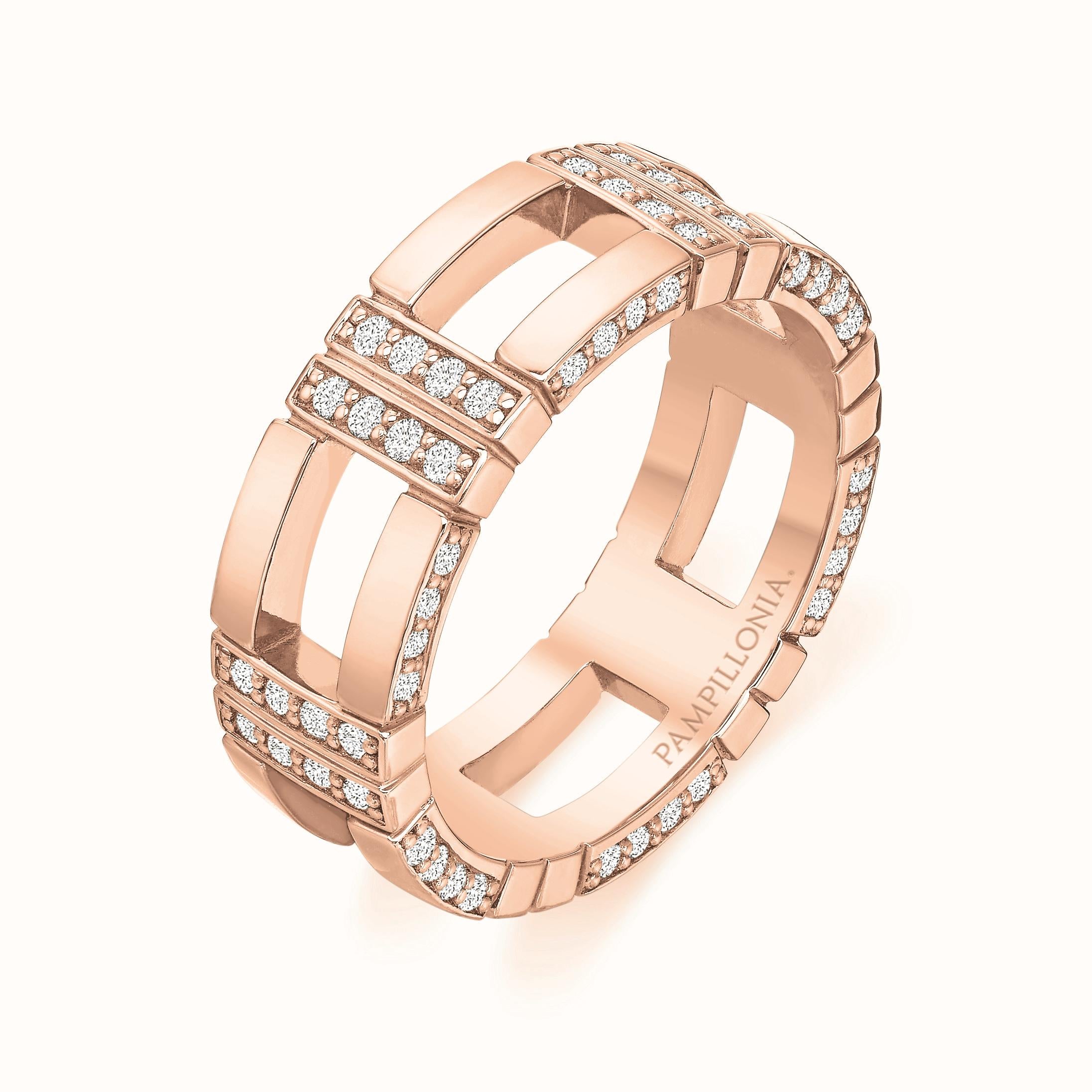 Sloane Diamond Eternity Band with Profile Accent