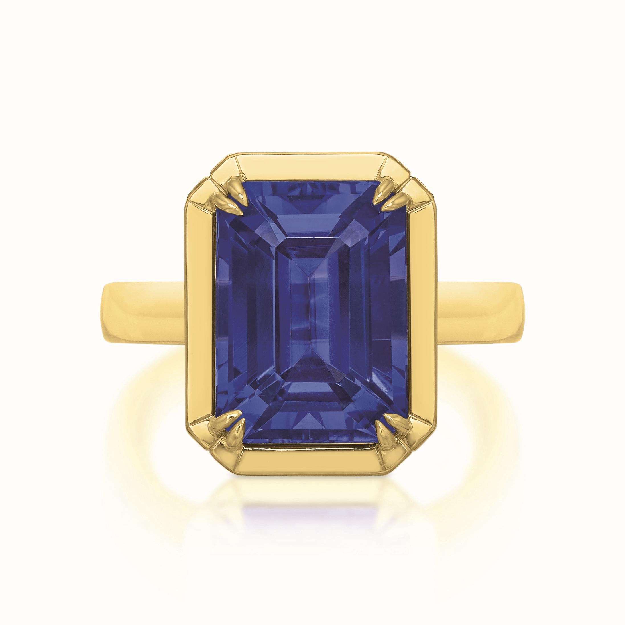 Sloane Tanzanite Cocktail Ring