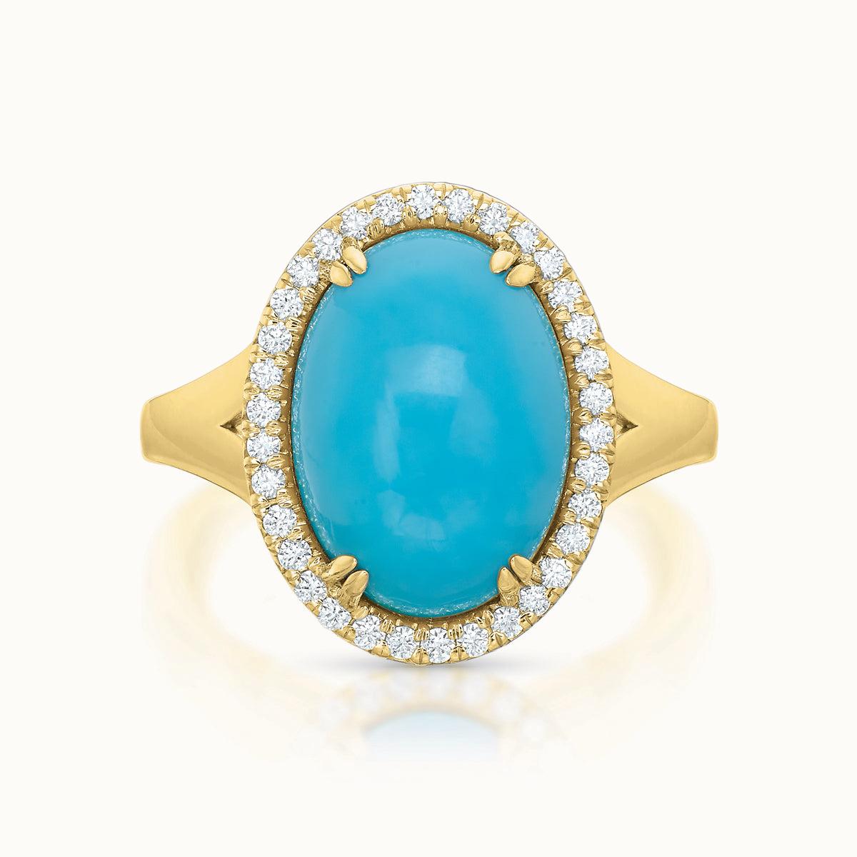 Taylor Sleeping Beauty Turquoise Ring
