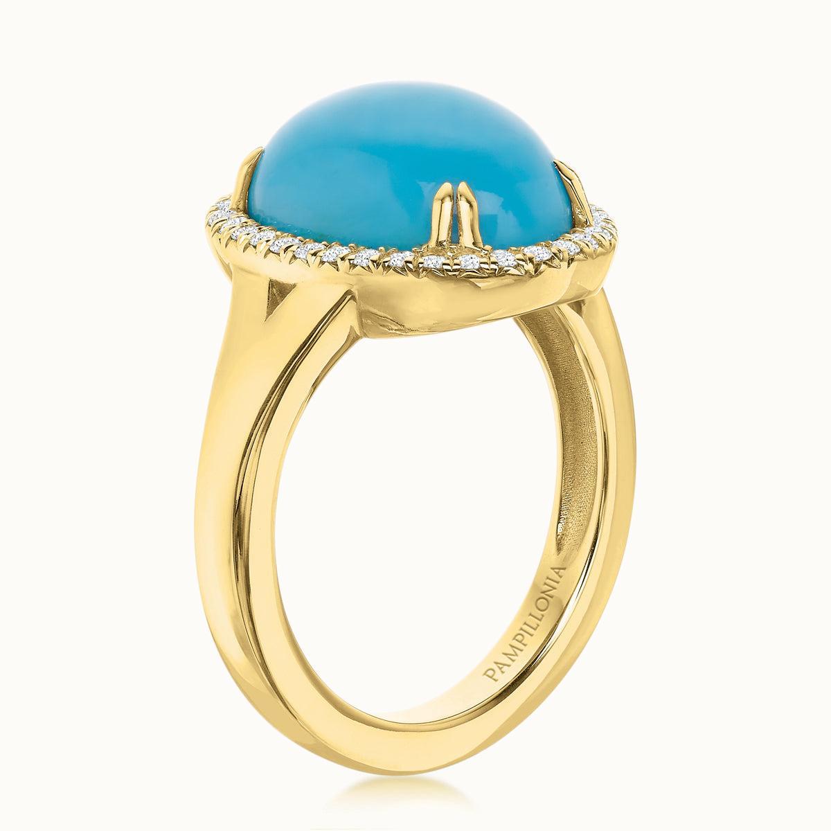 Taylor Sleeping Beauty Turquoise Ring