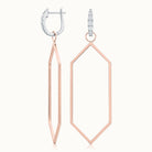 Hexagon Earring Charms