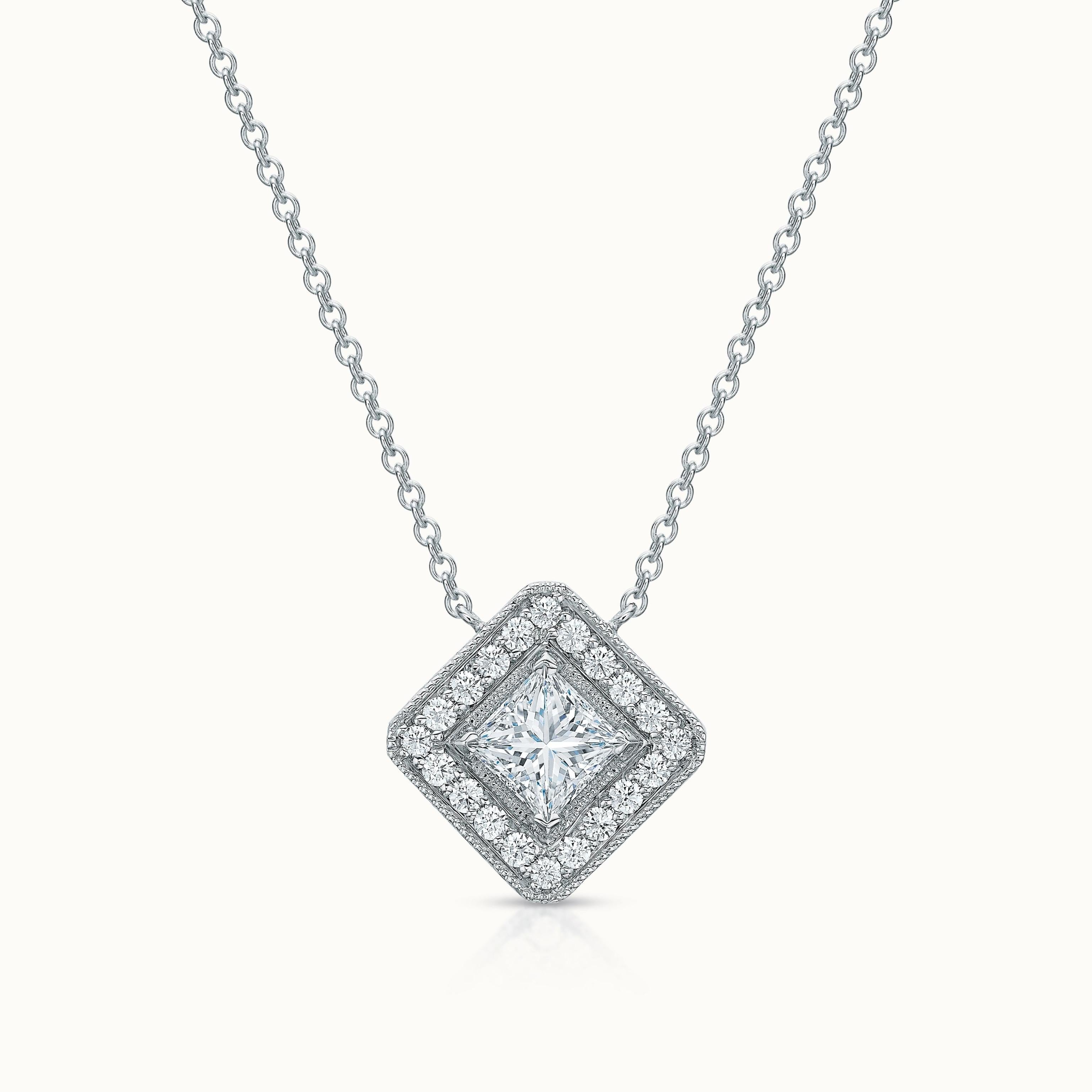 Holly Necklace Princess Diamond