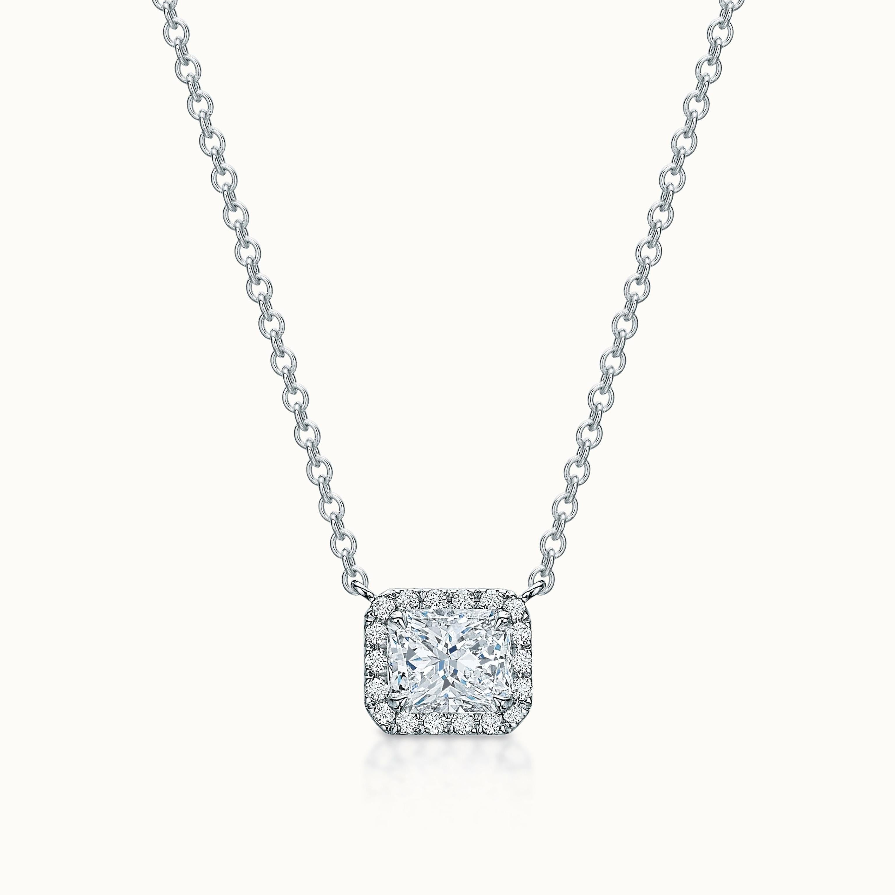Kate Necklace Radiant Cut Diamond