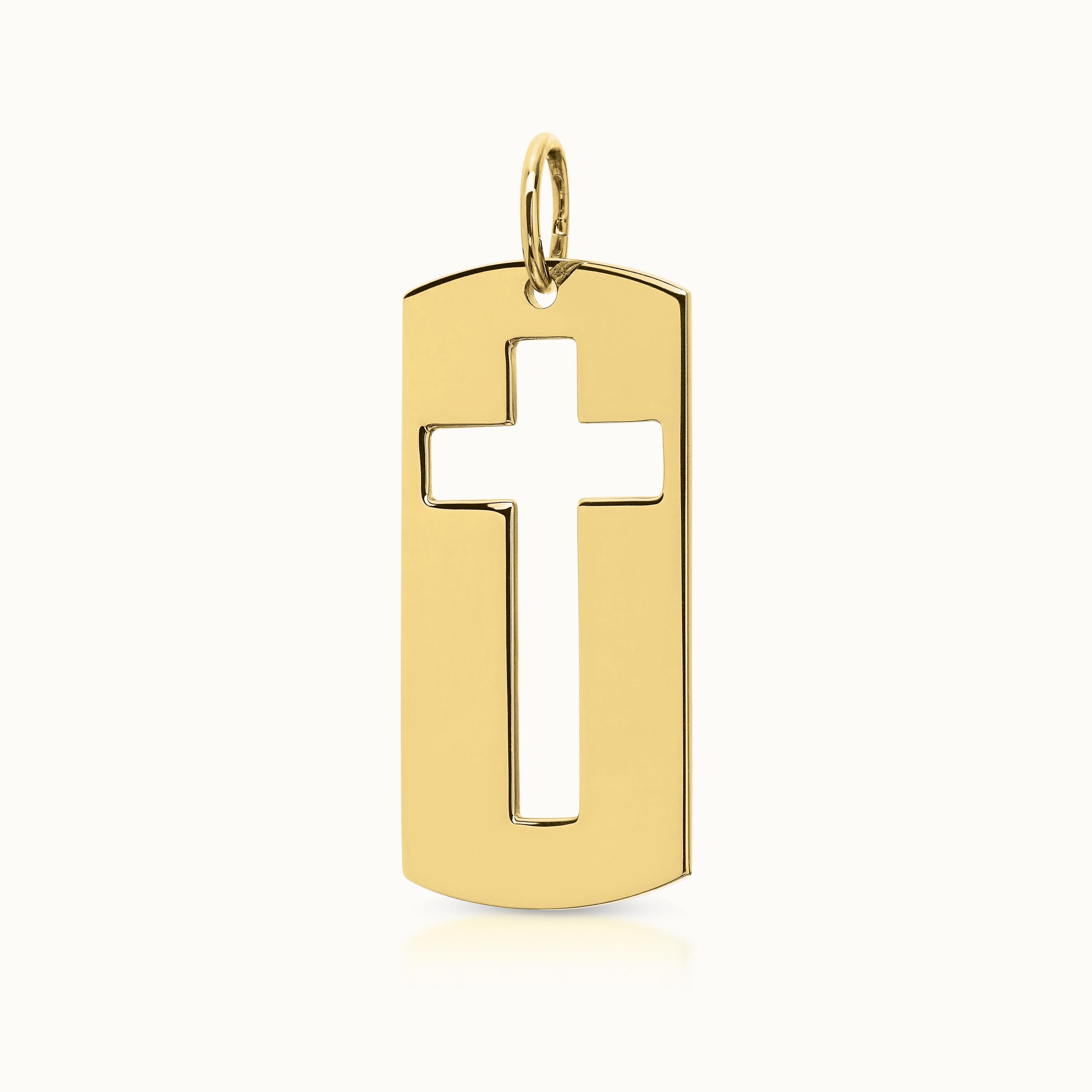 Signature Cross Tag Necklace
