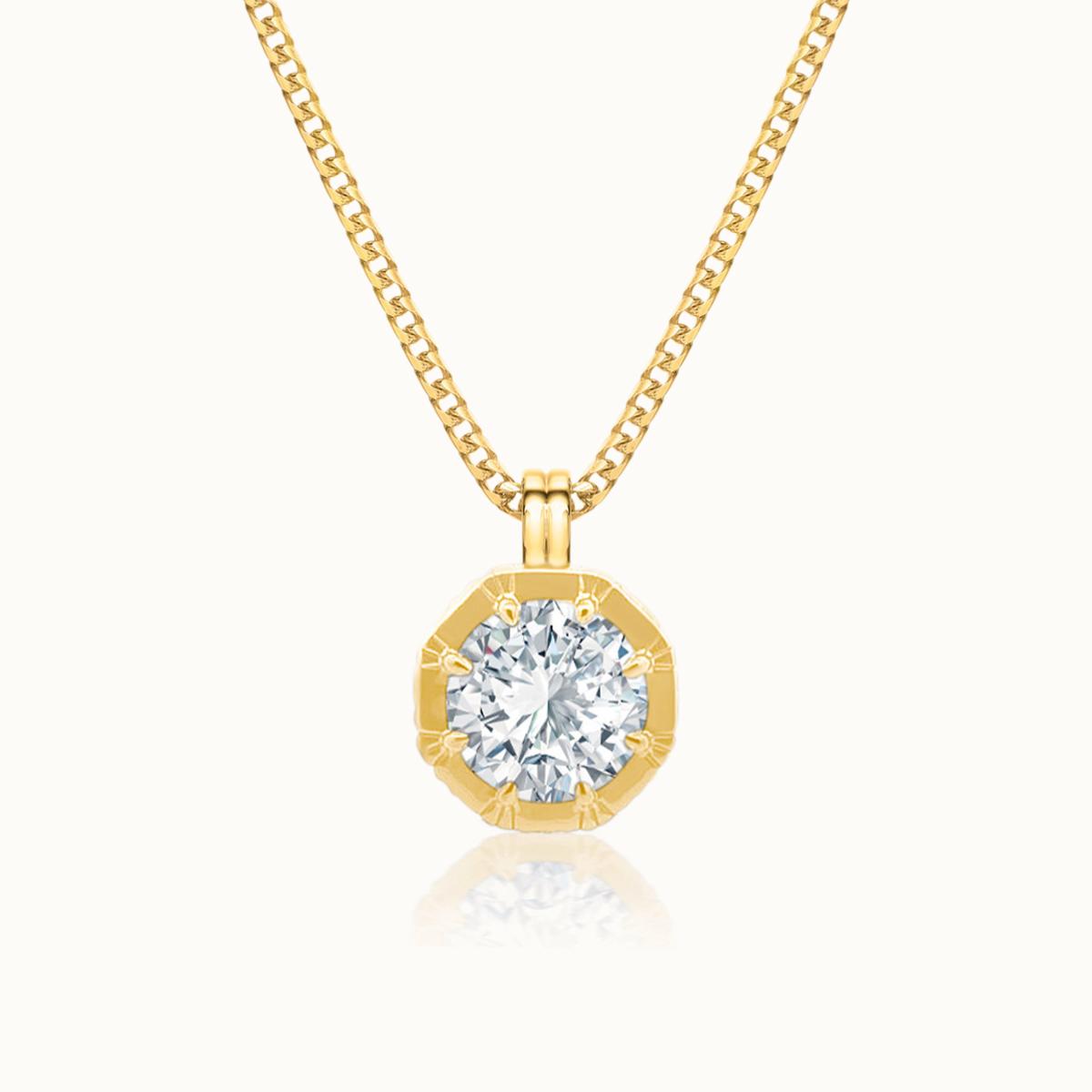 Sloane Octagon Pendant