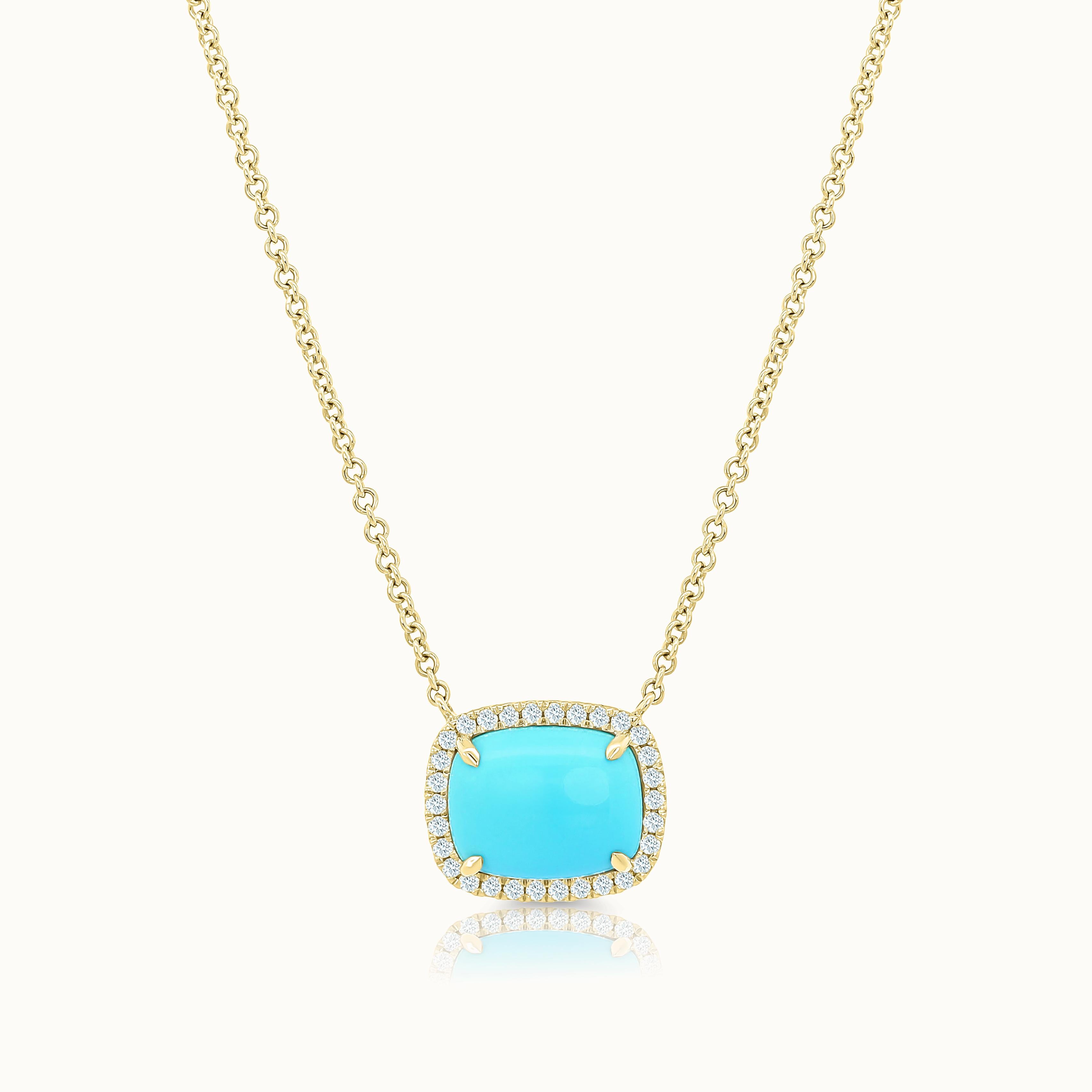 Taylor Turquoise Necklace Cushion