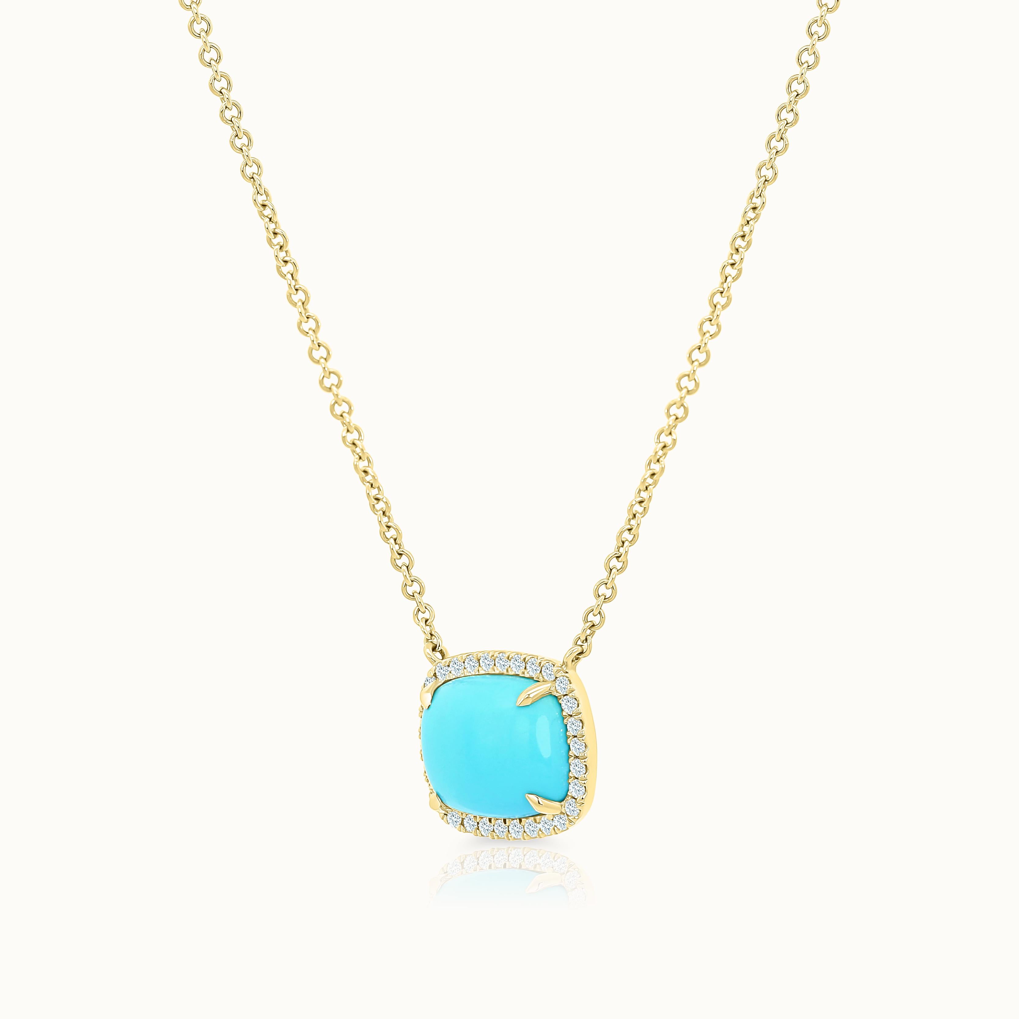 Taylor Turquoise Necklace Cushion