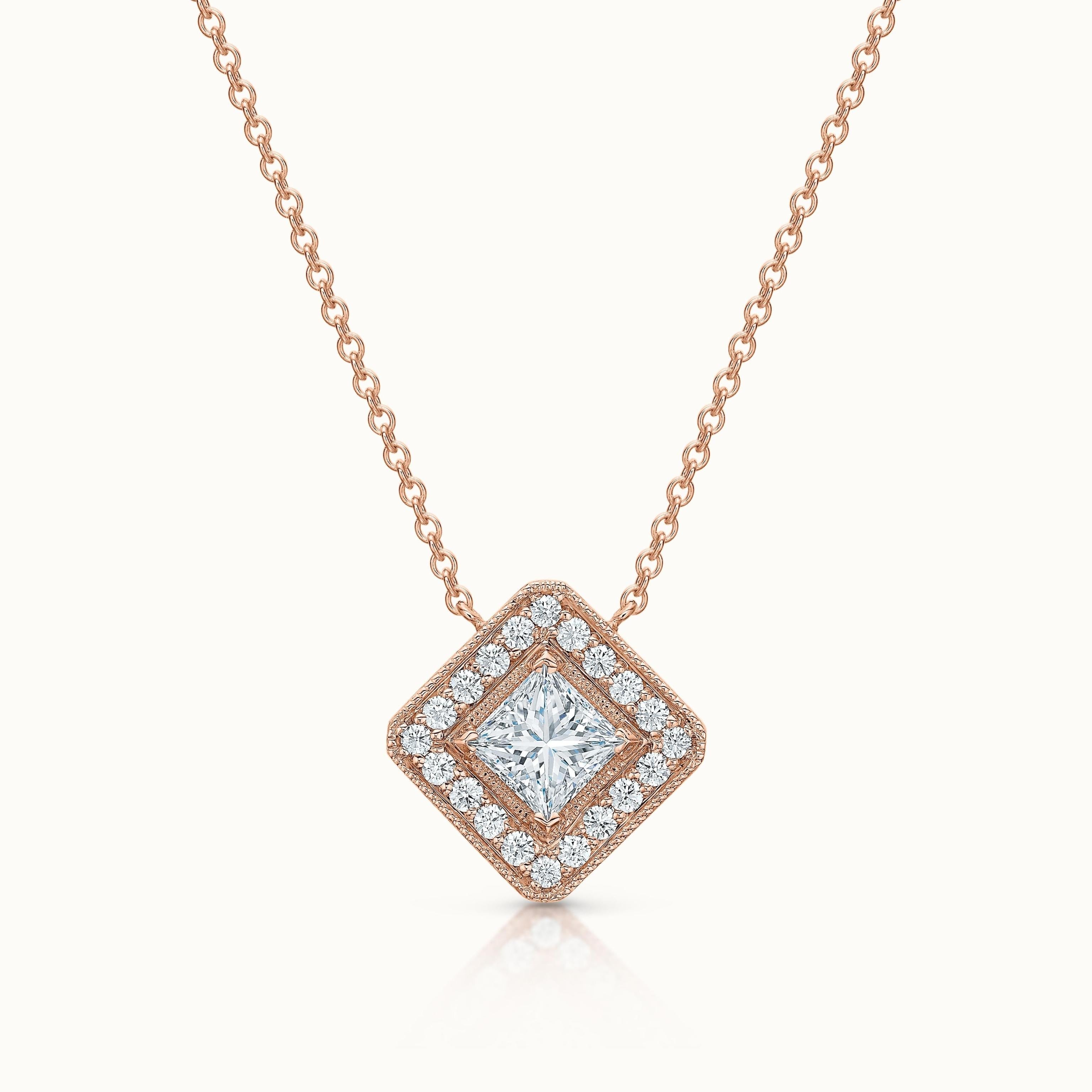 Holly Necklace Princess Diamond