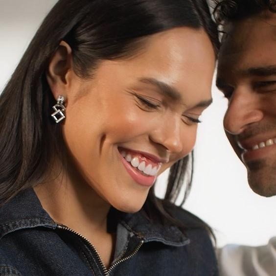 Sloane Angled Interlocking Earring Charms