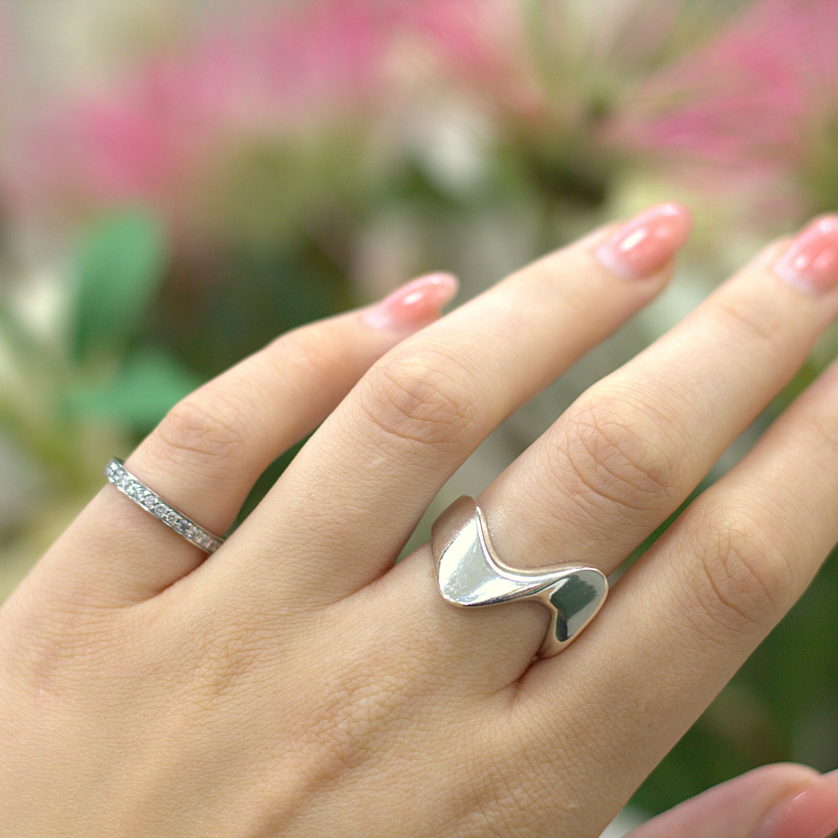 ESTATE Bead & Bright Set Eternity Ring