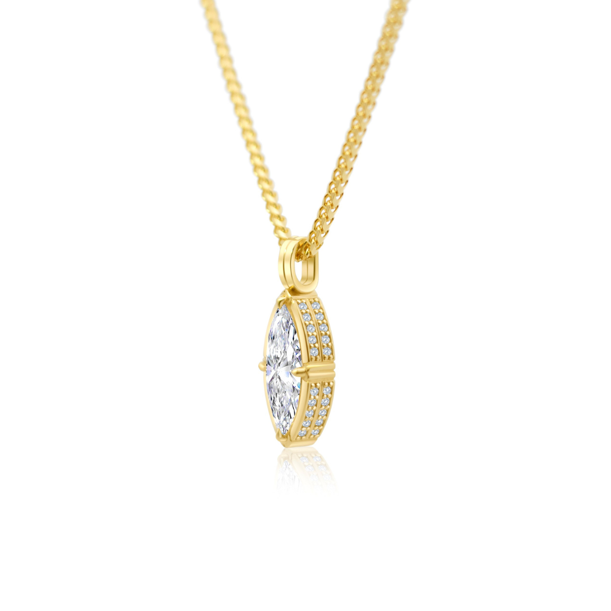 Sloane 1.01 ct Marquise Diamond Pendant