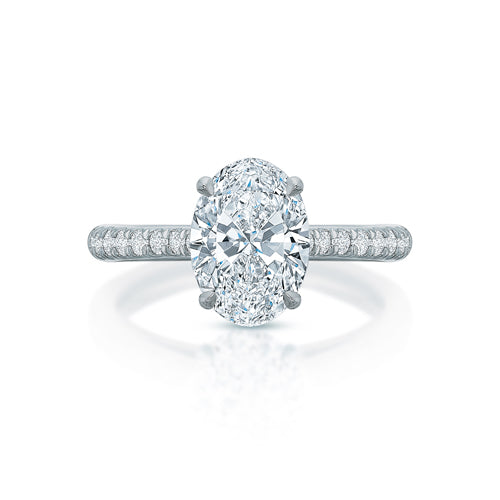 Sold- Lennon Oval Solitaire