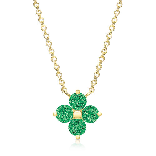 Grace Statement Emerald Pendant