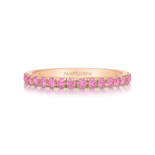 Lennon Pink Sapphire Band