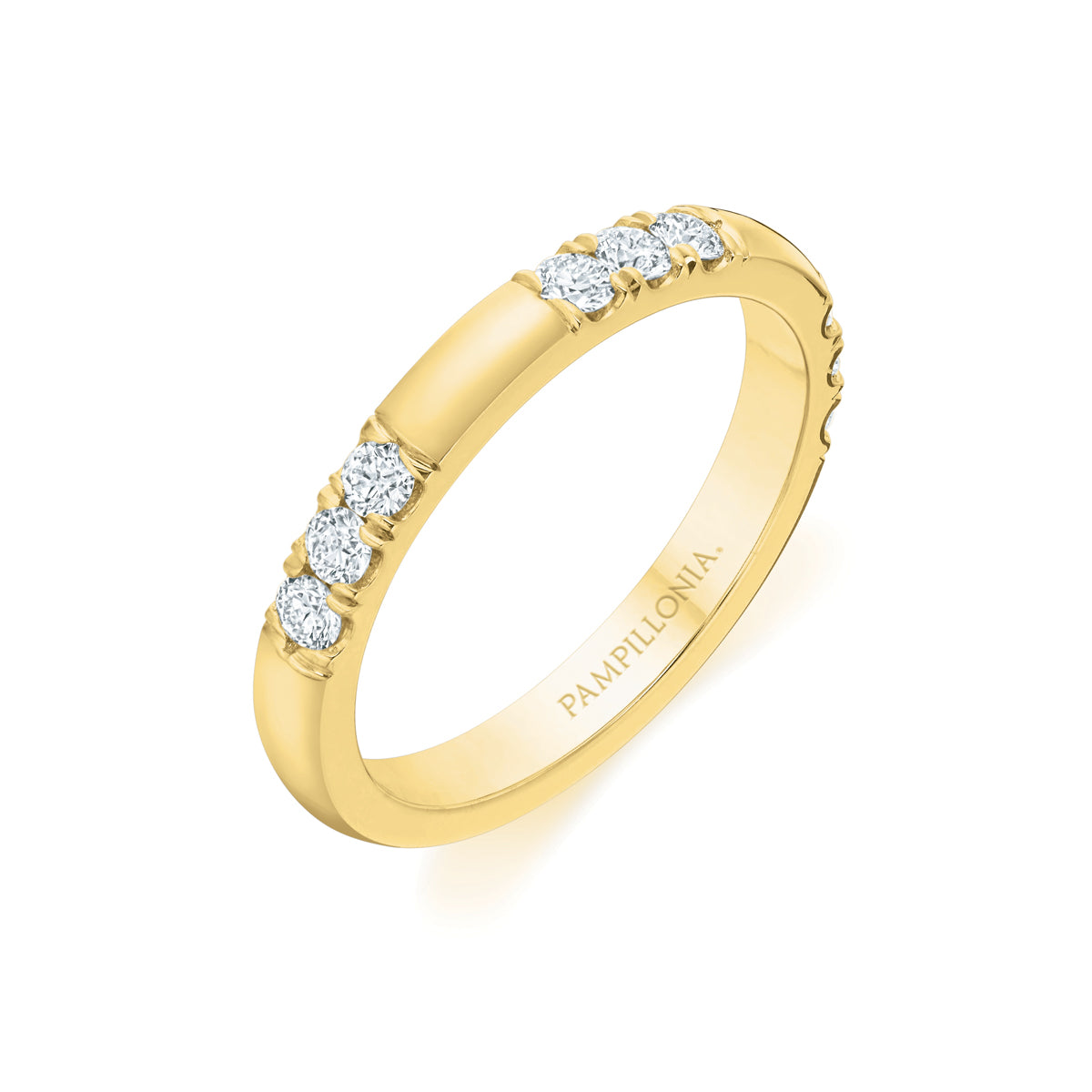 Lennon Trio Diamond Semi Eternity Band