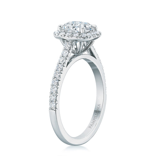 Kate Cushion Diamond Halo