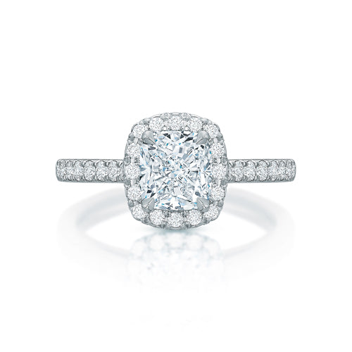 Kate Cushion Diamond Halo