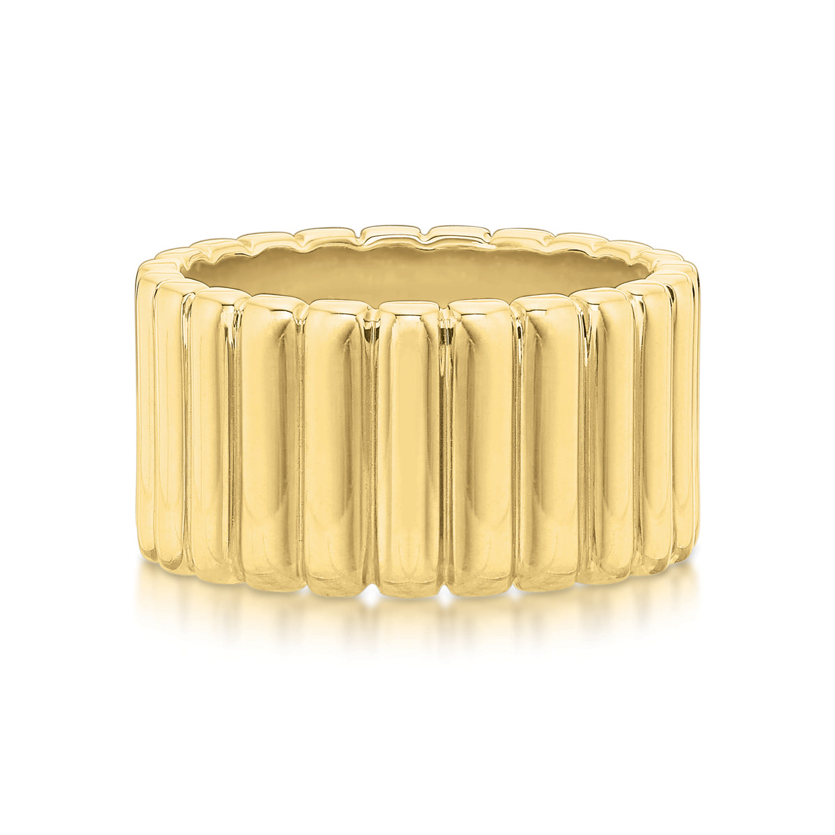 Aubri Statement Fluted Band