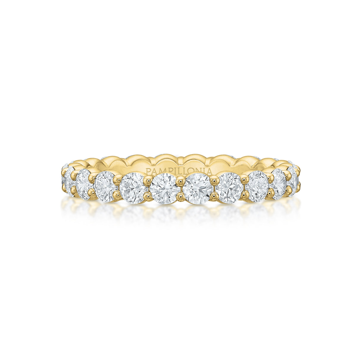 Savannah Round 2.7 MM Diamond Eternity Band