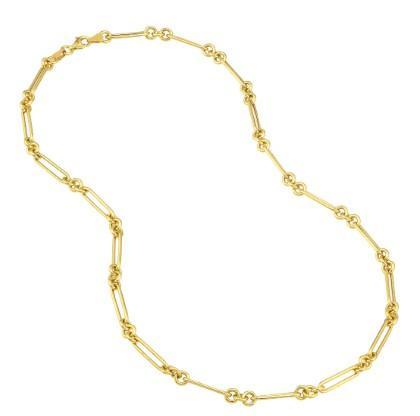 Round Paperclip Necklace
