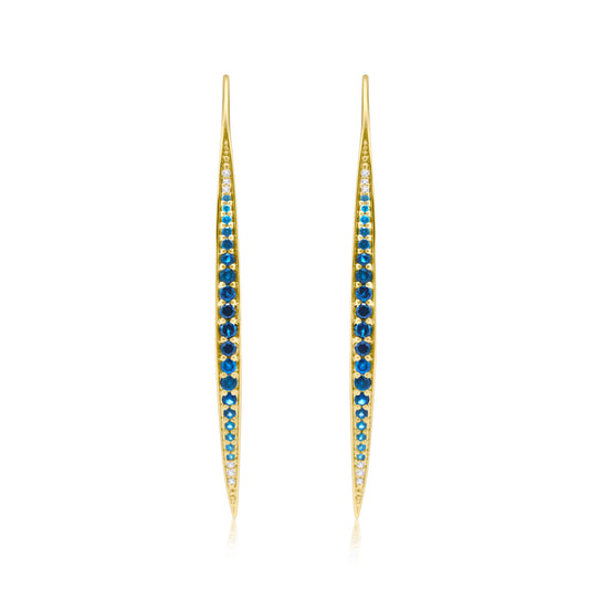 Ombre Sapphire Earrings