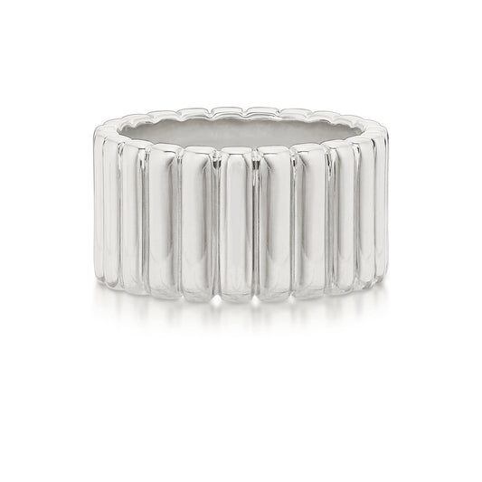 Aubri Statement Fluted Band