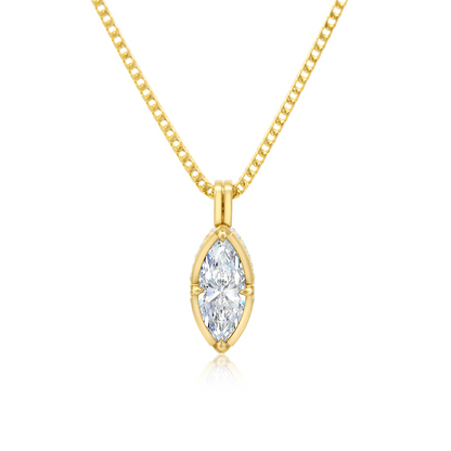 Sloane 1.01 ct Marquise Diamond Pendant