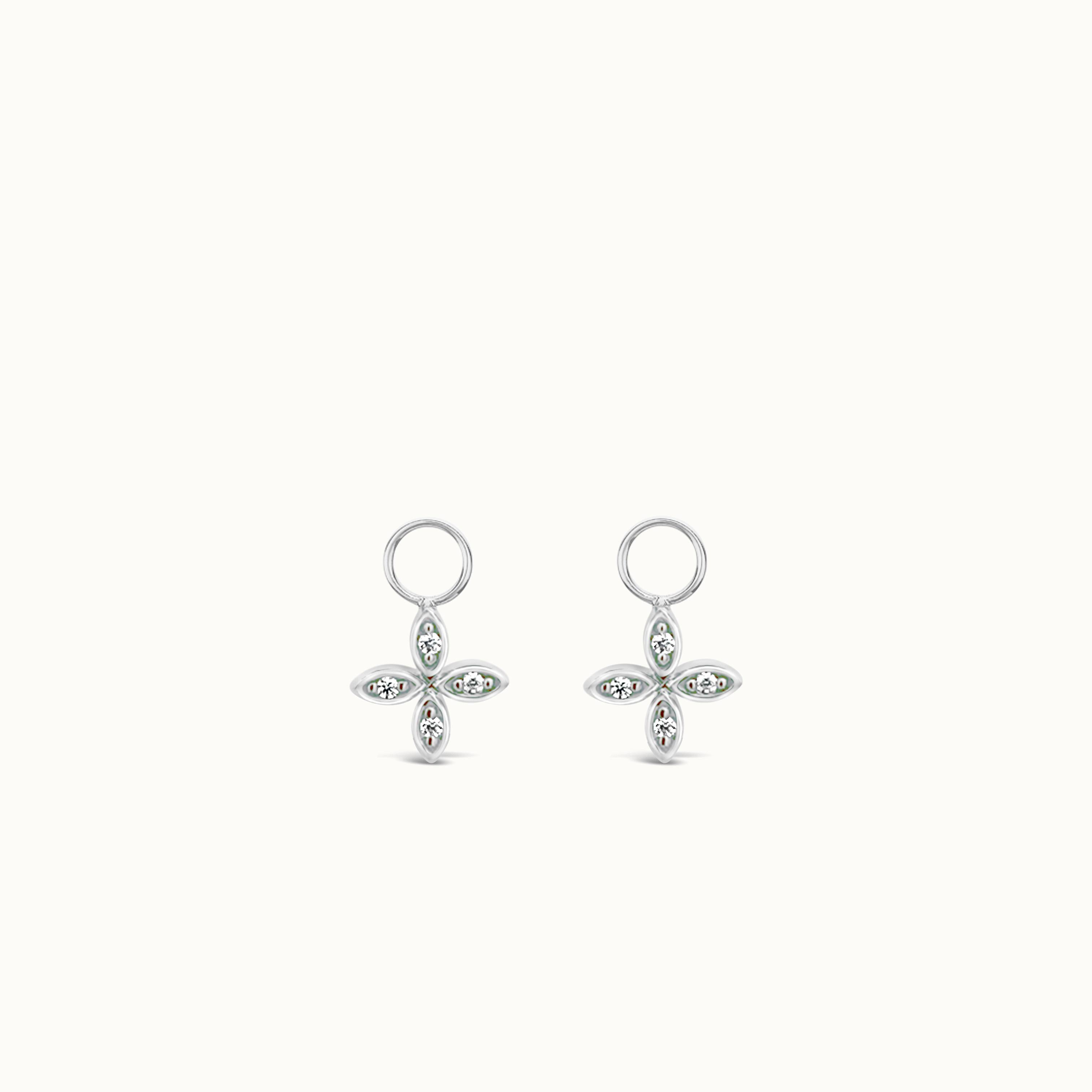 Sophia Floral Motif Earring Charm