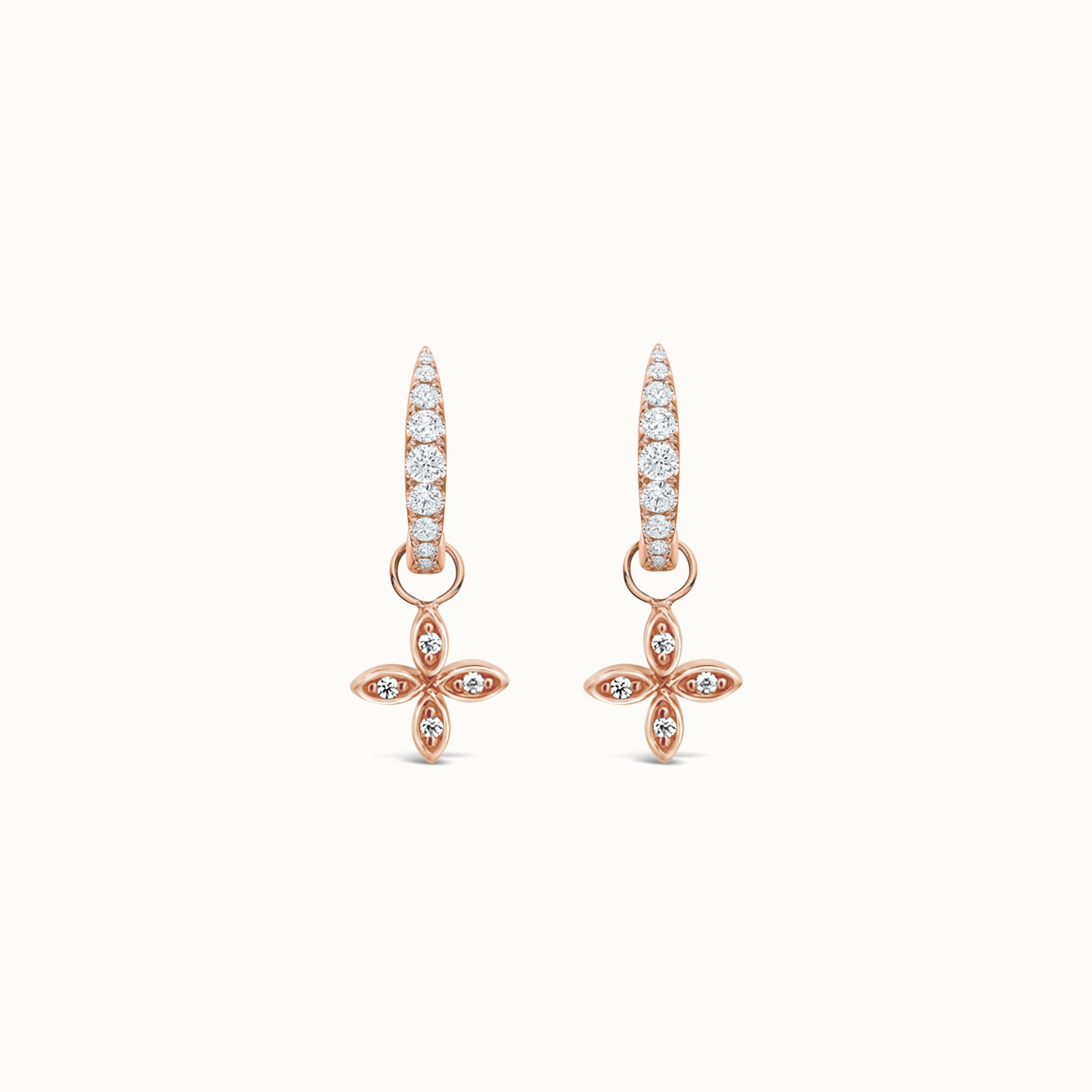 Sophia Floral Motif Earring Charm