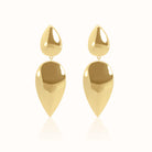 Polished Pear Drop Earrings