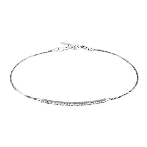 Diamond Cable Bracelet