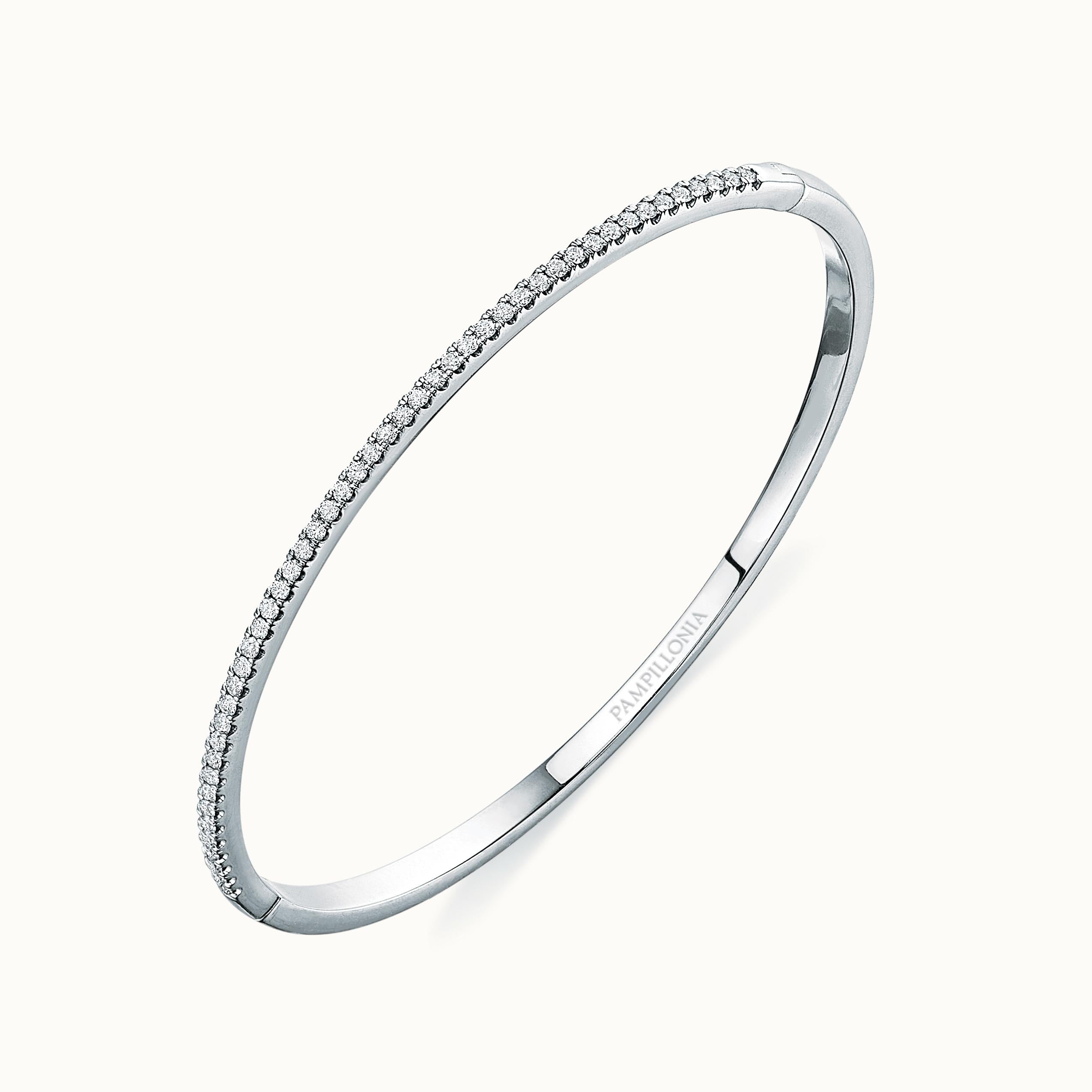 Lennon Bangle Petite Pave Diamond
