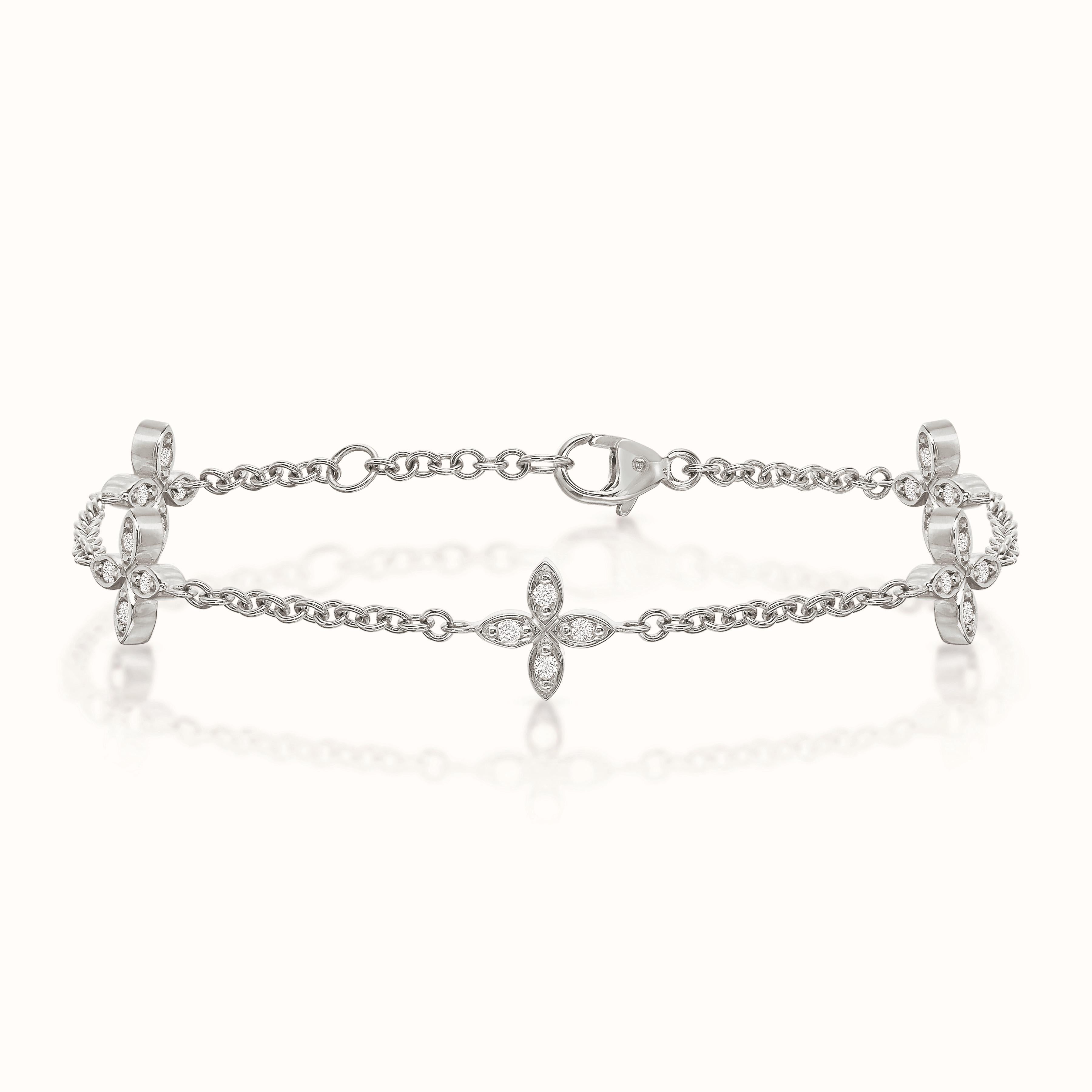 Sophia Floral Motif Bracelet