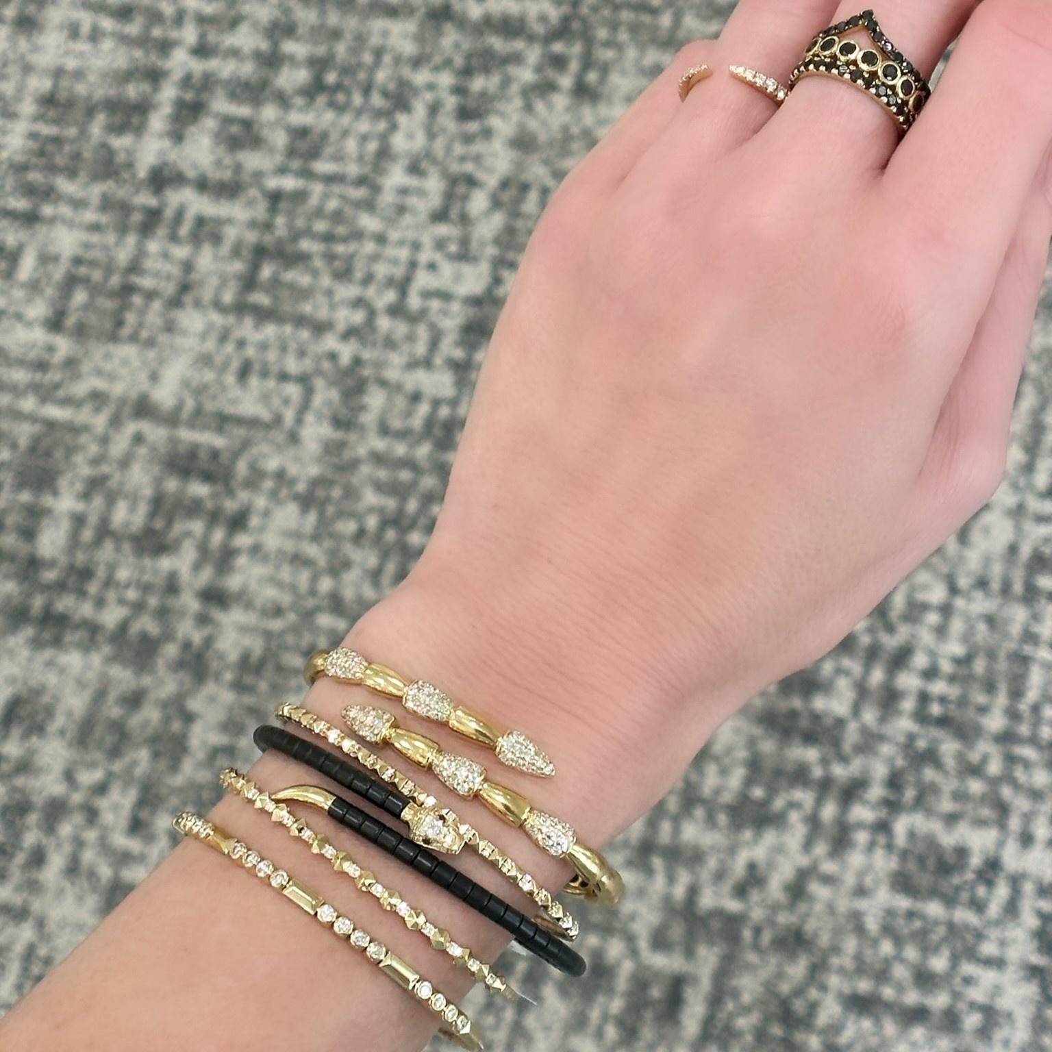 Pave Diamond Cuff